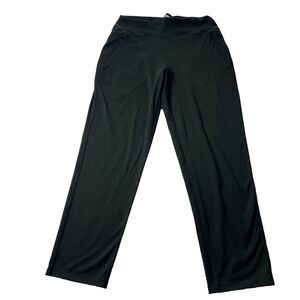 Ninepine Womens XXL Asana Straight Stretchy Pant Regular 30"‎ inseam Drawstring